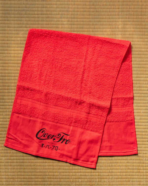 オーバーフロータオル(RED)