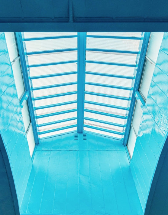 水風呂に入りながら、ふと上を見上げてごらん？