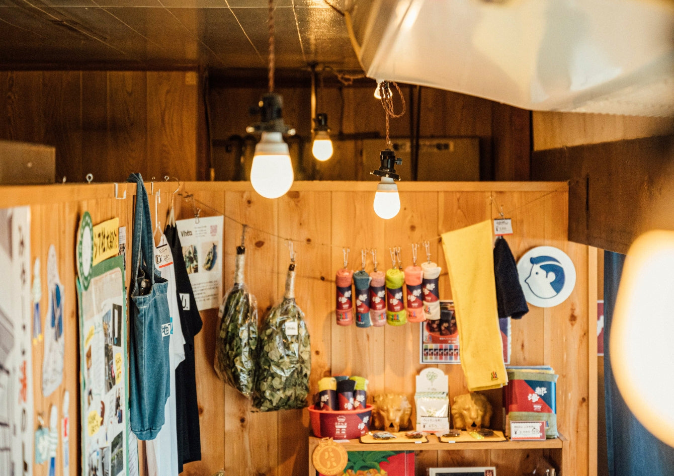 店内ショップも充実しています。